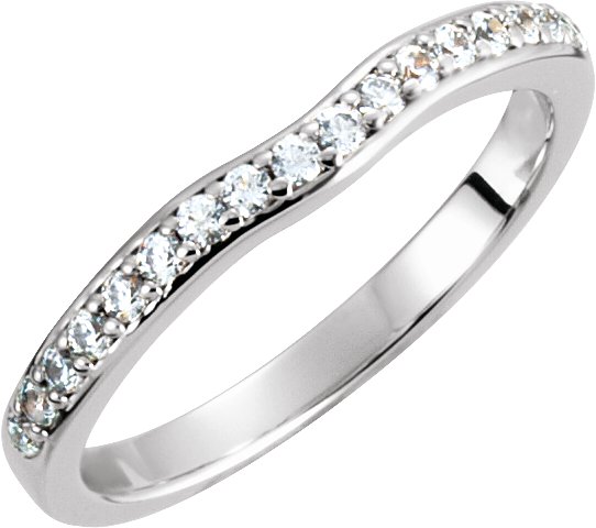 3-Stone Engagement Mounting or Matching Band