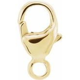 14K Yellow 8x3.8 mm Trigger Lobster Clasp
