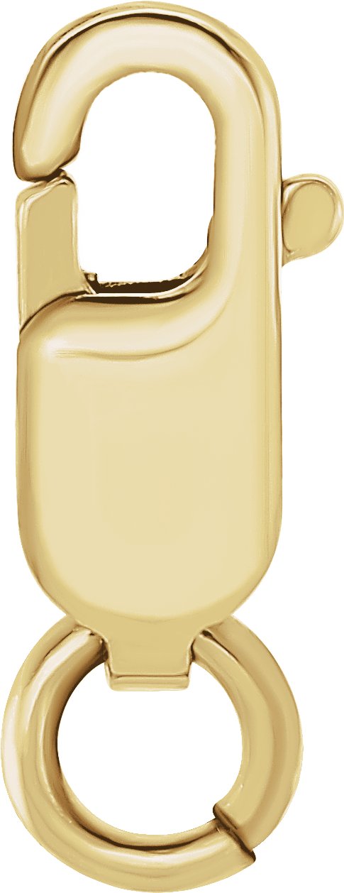 Lightweight Lobster Clasp with Ring