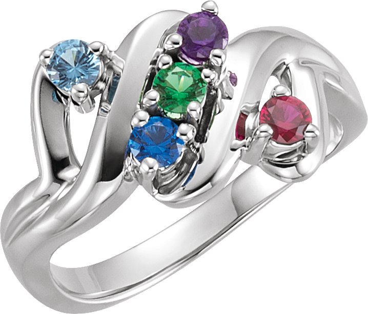 Family Freeform Ring