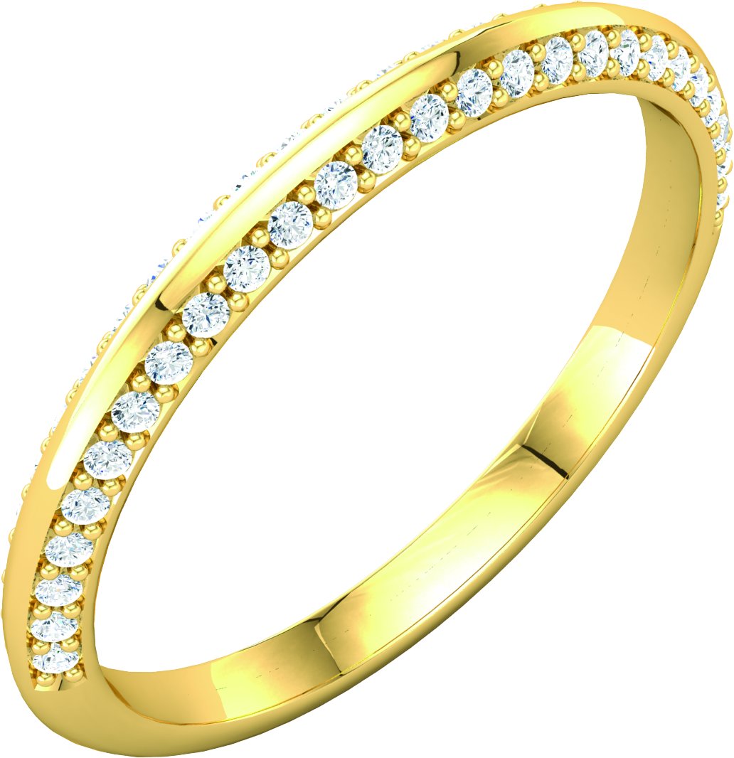 14K Yellow .20 CTW Diamond Band Ref 11747895