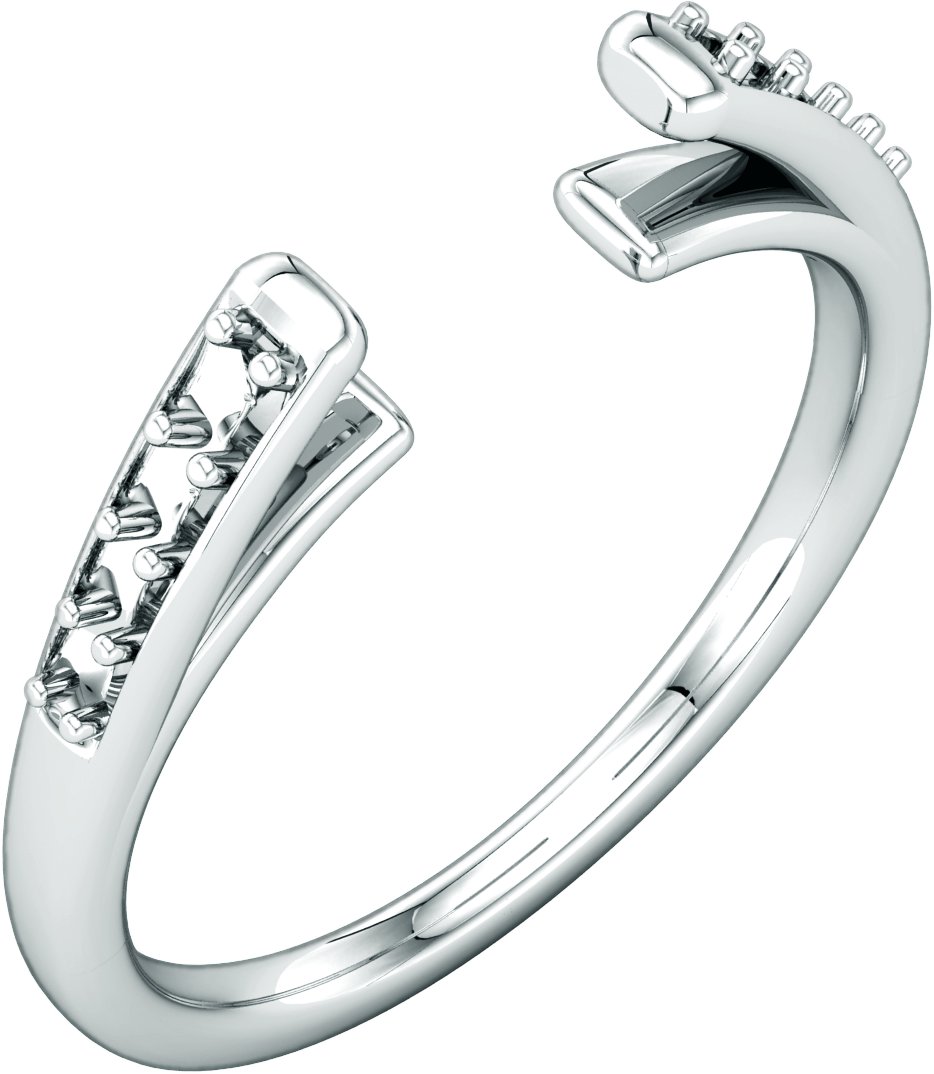 Accented Cathedral-Style Open Shank