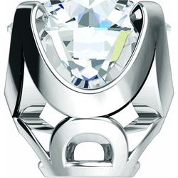 28989 / Continuum Sterling Silver / 4X Mm / Fancy 4 Prong Basket Setting