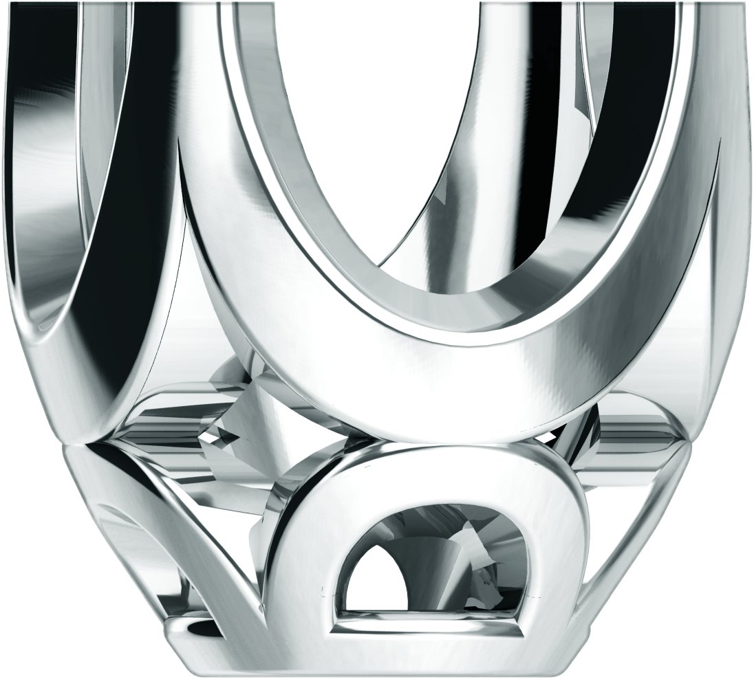Кръгъл 4-Prong Decorative Basket Setting