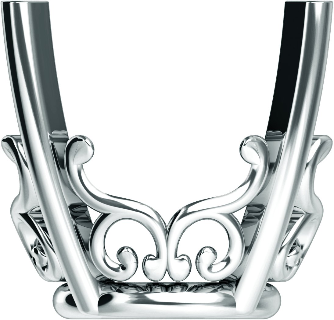 Vintage-Inspired Scroll Basket Setting