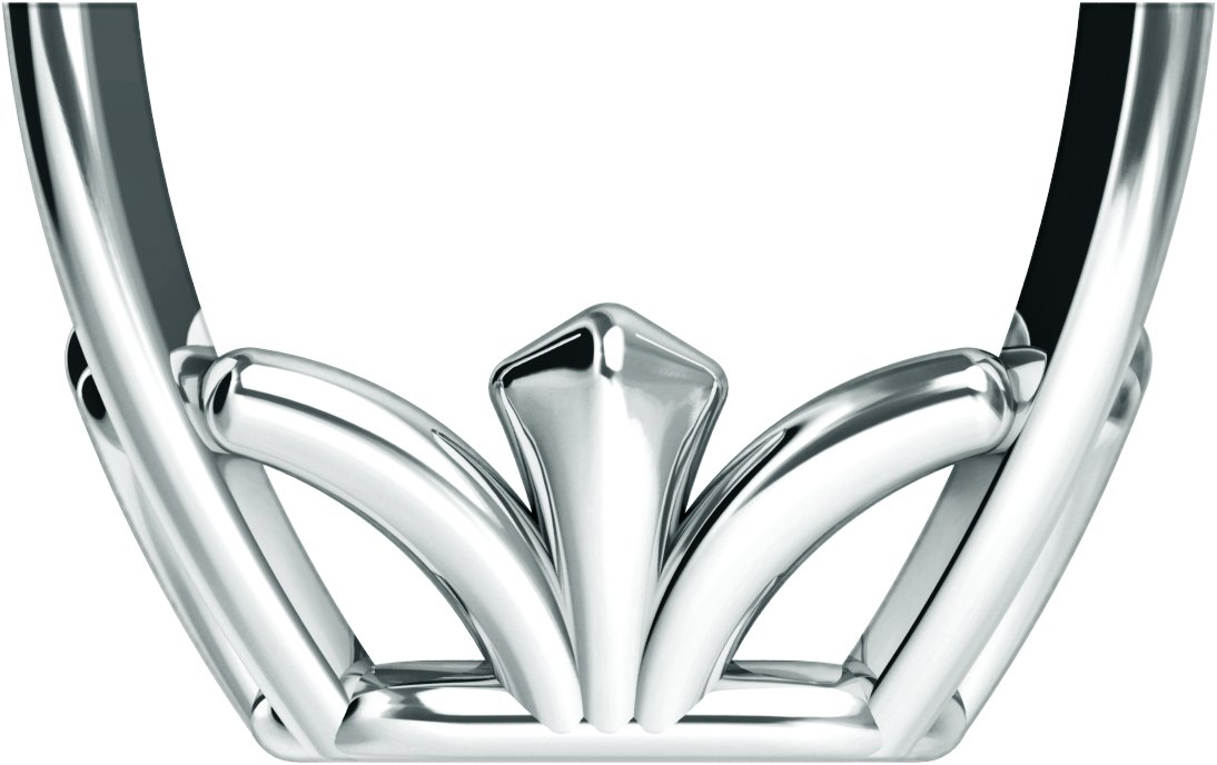4-Prong Fleur-de-Lis Basket Setting