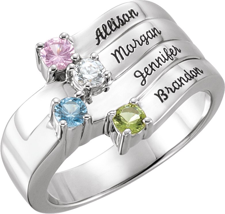 Family Engravable Ring