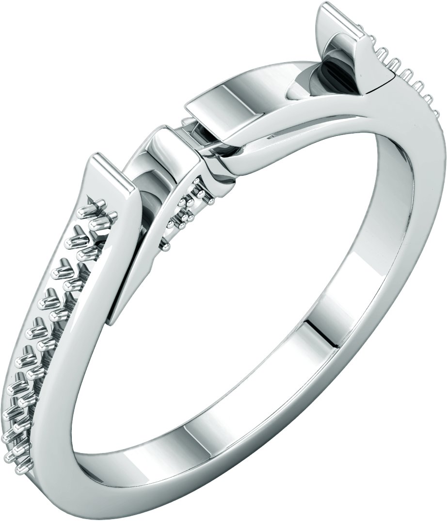 Cathedral-Style Vintage-Inspired Bridged Shank