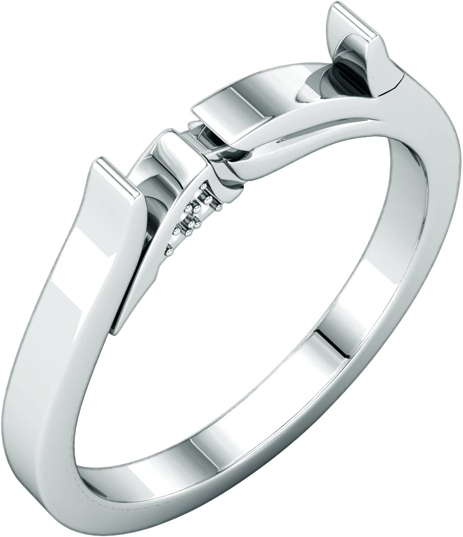 Vintage-Inspired Accented Cathedral Peg Shank
