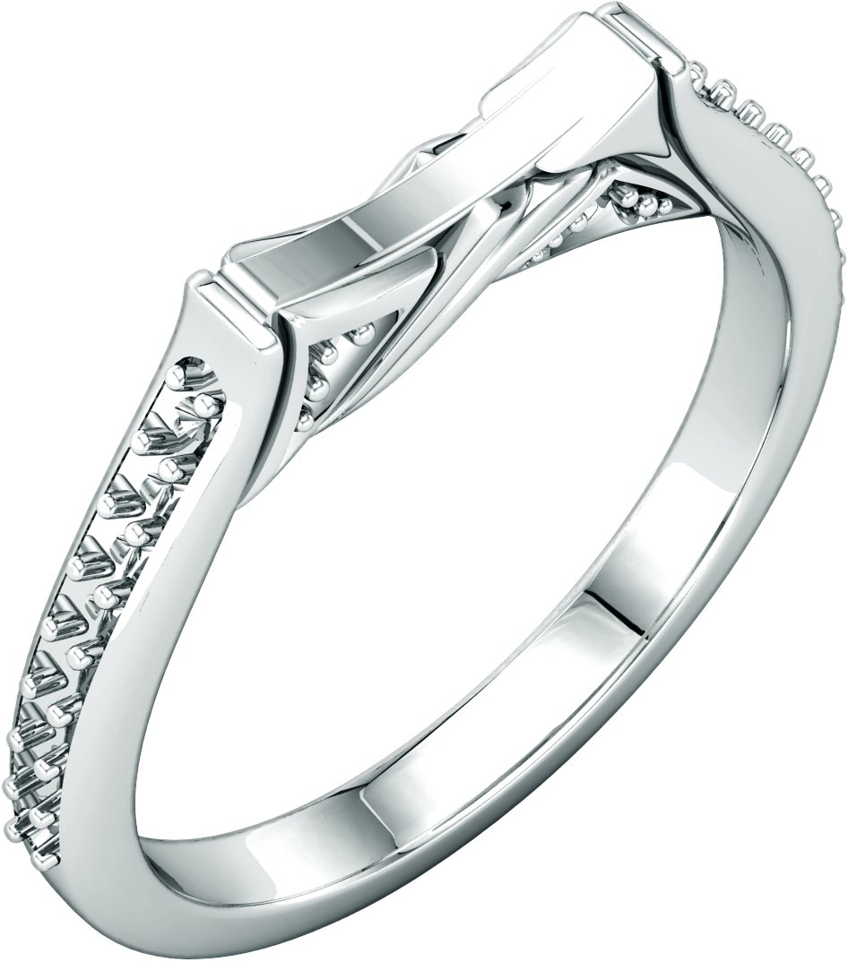 Vintage-Inspired Accented Cathedral Peg Shank