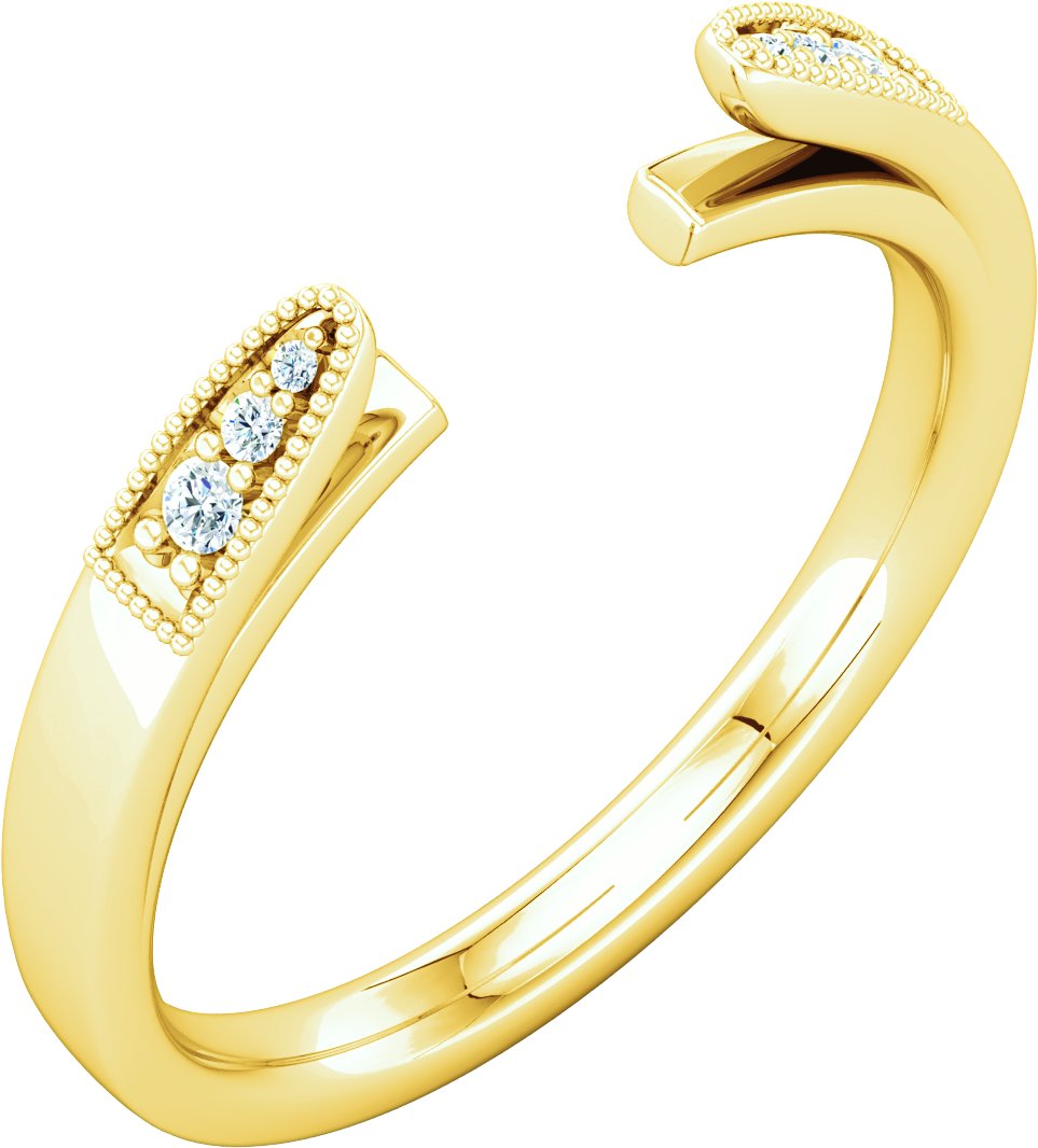 Accented Cathedral-Style Open Shank