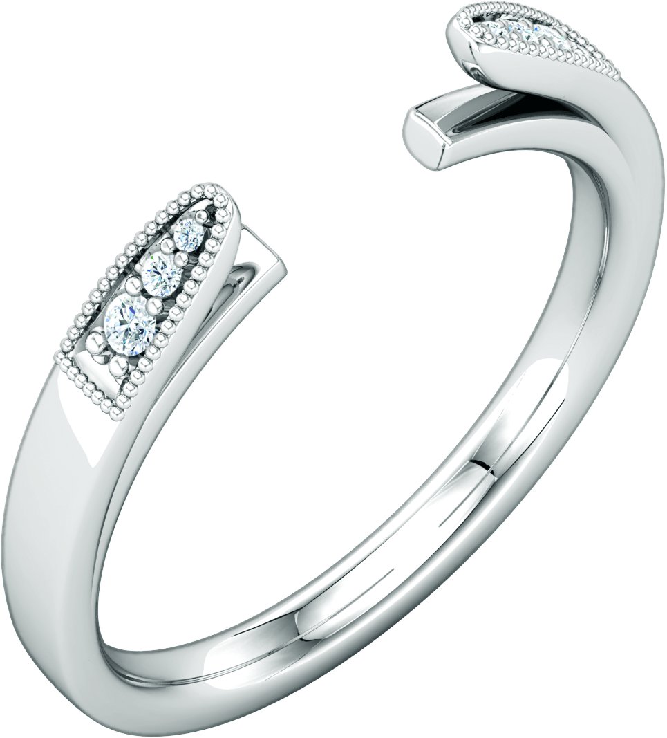 Accented Cathedral-Style Open Shank