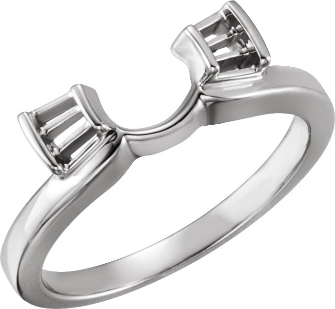 Baguette Accented Wrap-Style Ring Enhancer