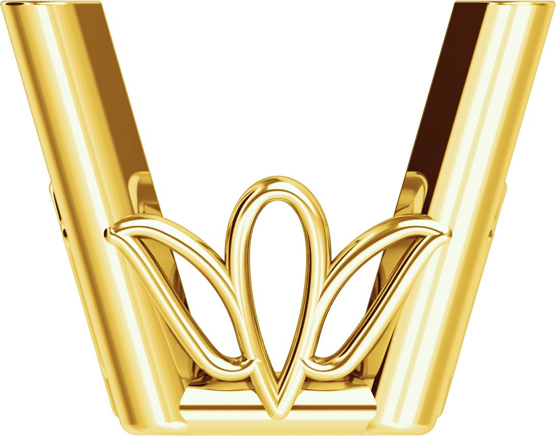 4-Prong Basket Scroll Setting®