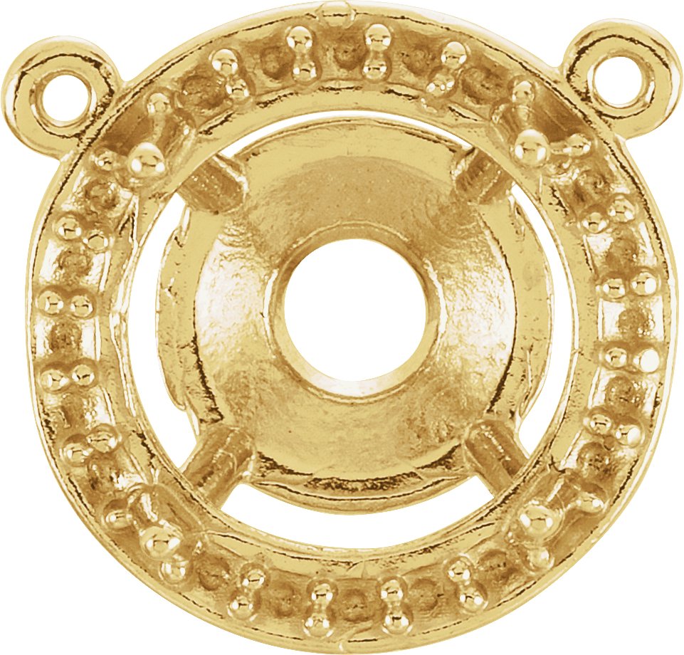 Halo-Style Necklace Center
