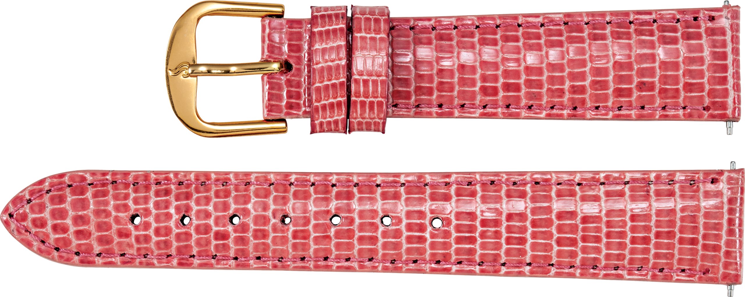 Ladies EZ-Change™ Genuine Lizard Padded Watch Band