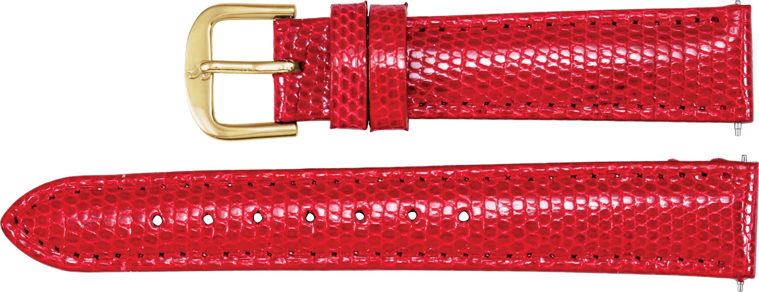Ladies EZ-Change™ Genuine Lizard Padded Watch Band