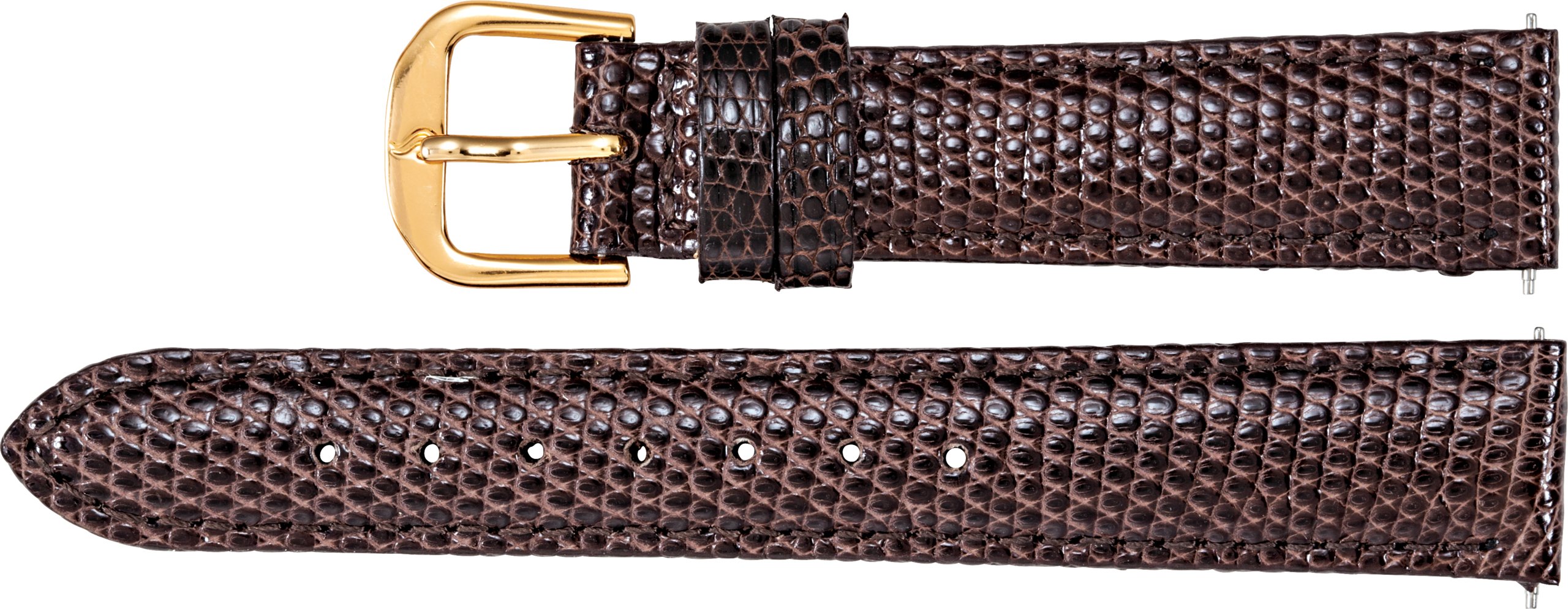 Ladies EZ-Change™ Genuine Lizard Padded Watch Band