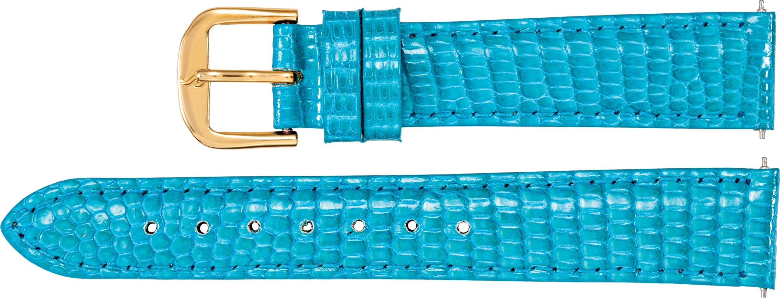 Ladies EZ-Change™ Genuine Lizard Padded Watch Band