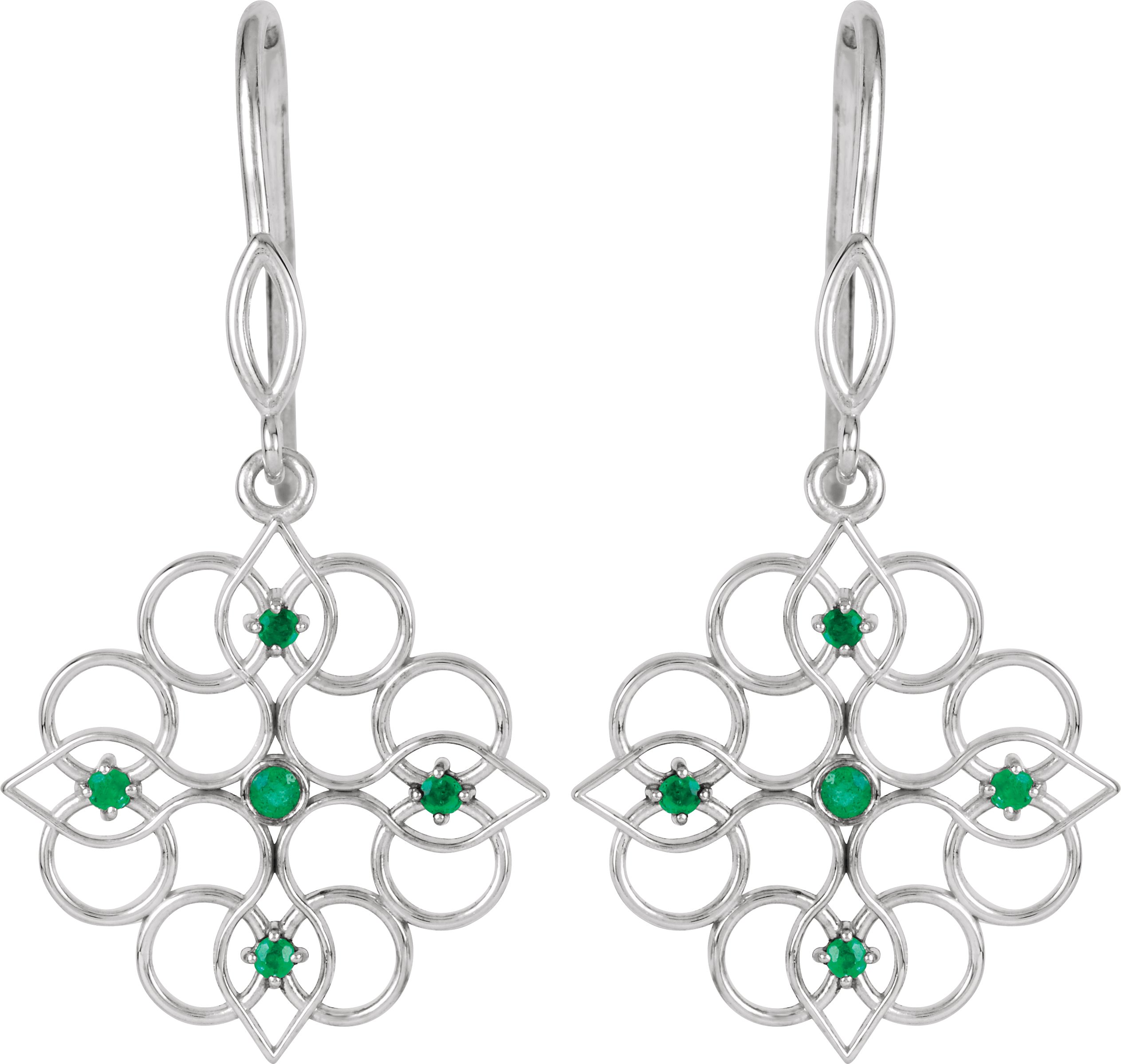 Alternative view of Accented Earrings