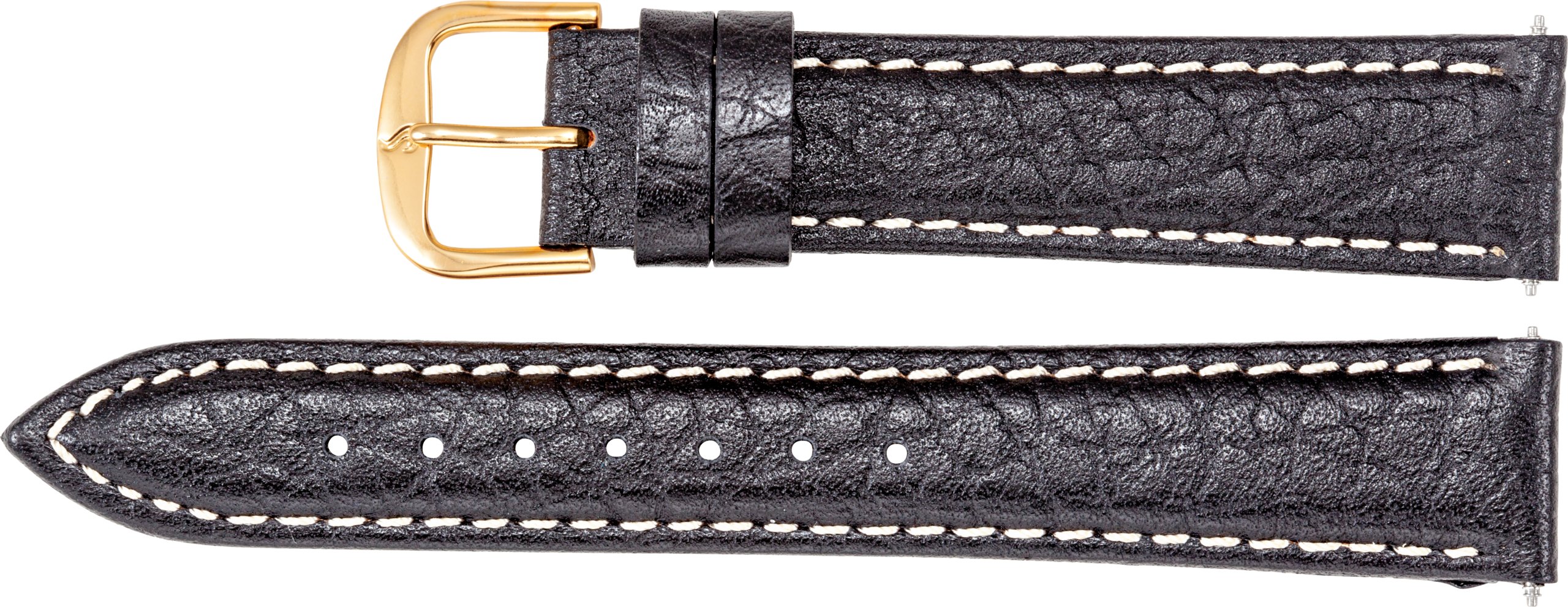 Men's Leather Sport Calf Padded Watch Band