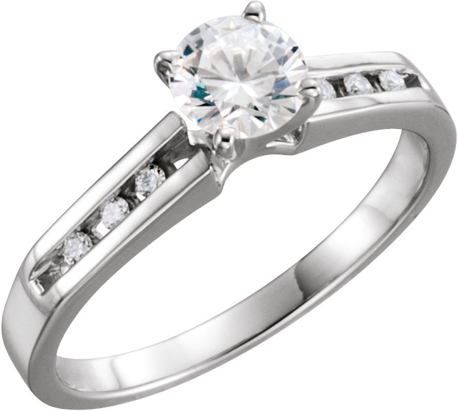 Cathedral Engagement or Band Mounting