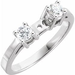 Accented Engagement Peg Remount