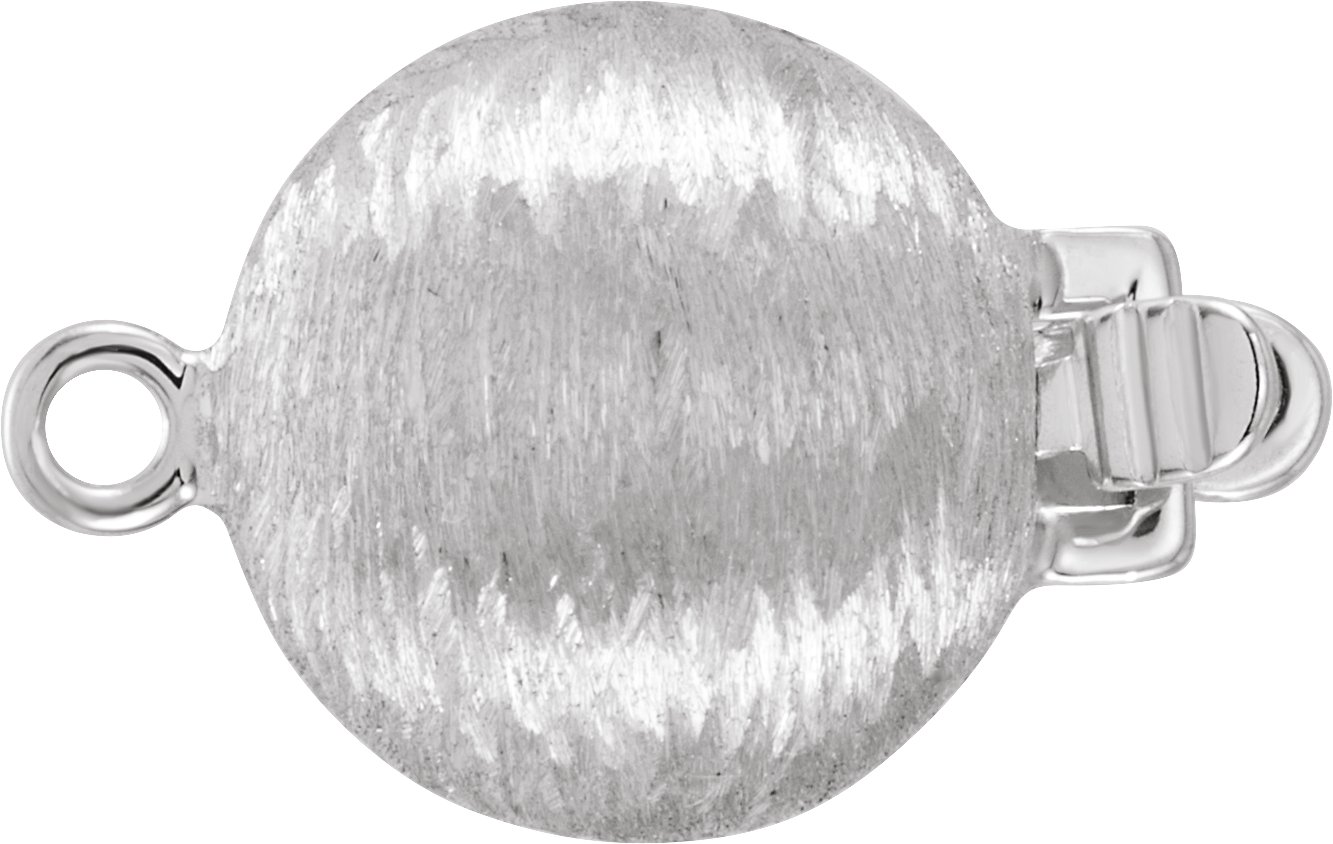 Milled Finish Bead Clasp