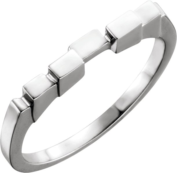 14K White Gold Matching Band Mounting