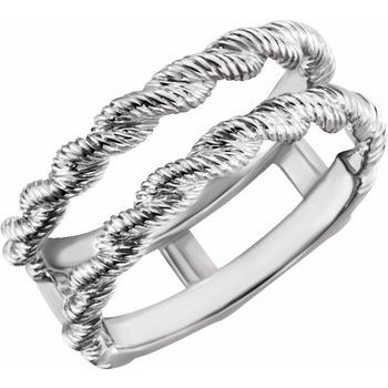 Metal Fashion Ring Guard 14KY and 14KW Ref 528625