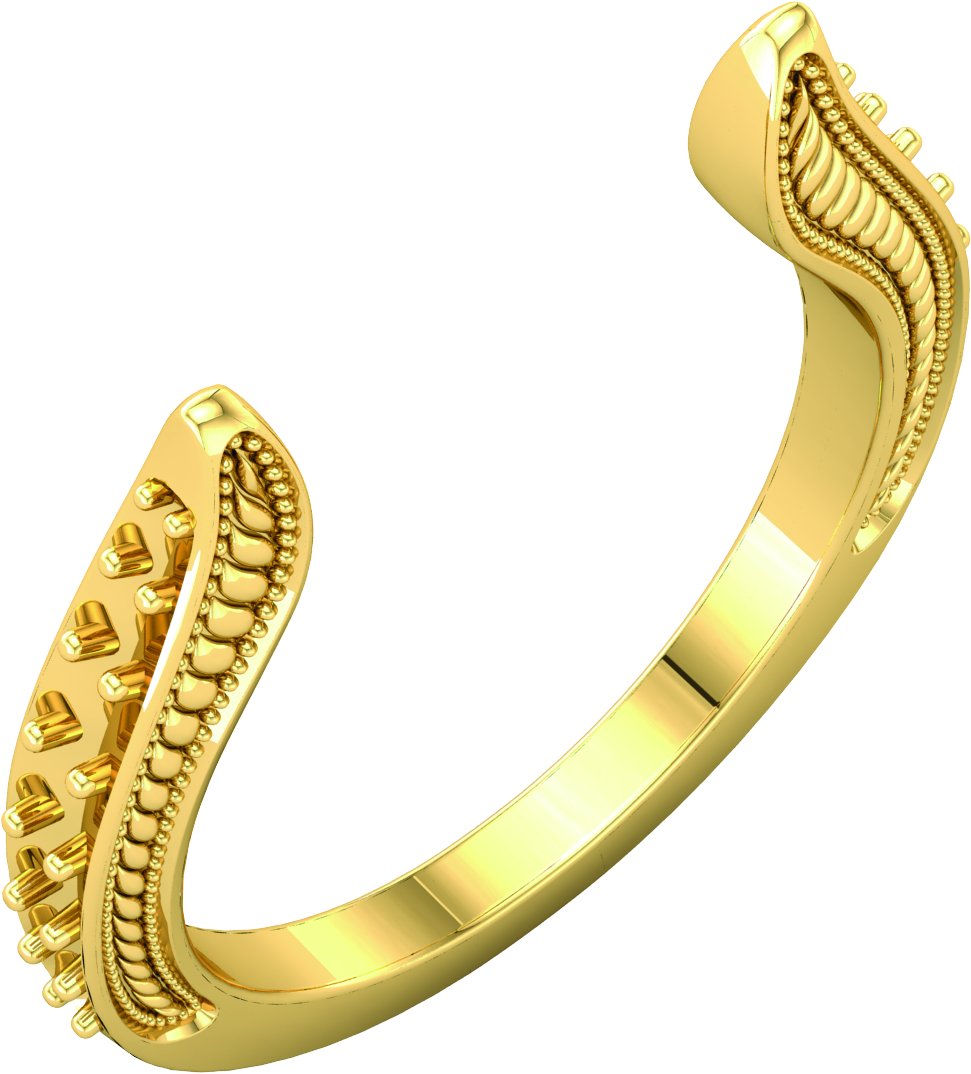 Sculptural Open Shank