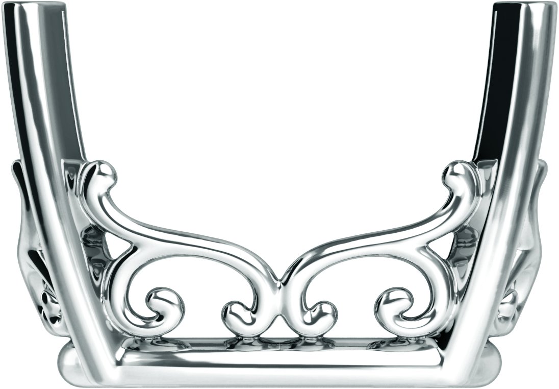 Vintage-Inspired Scroll Basket Setting