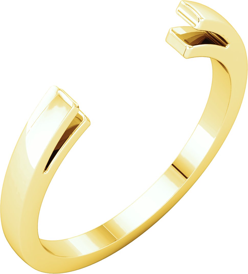 Open Shank for Multi-Stone Setting