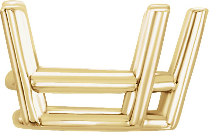 Pear 5-Prong Basket Setting