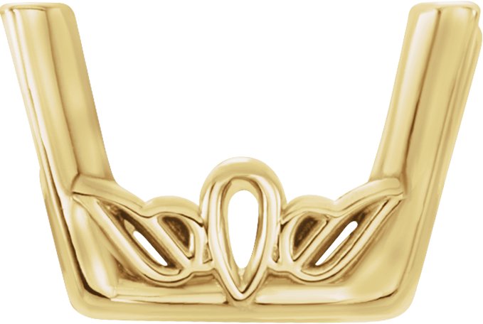 4-Prong Basket Scroll Setting®