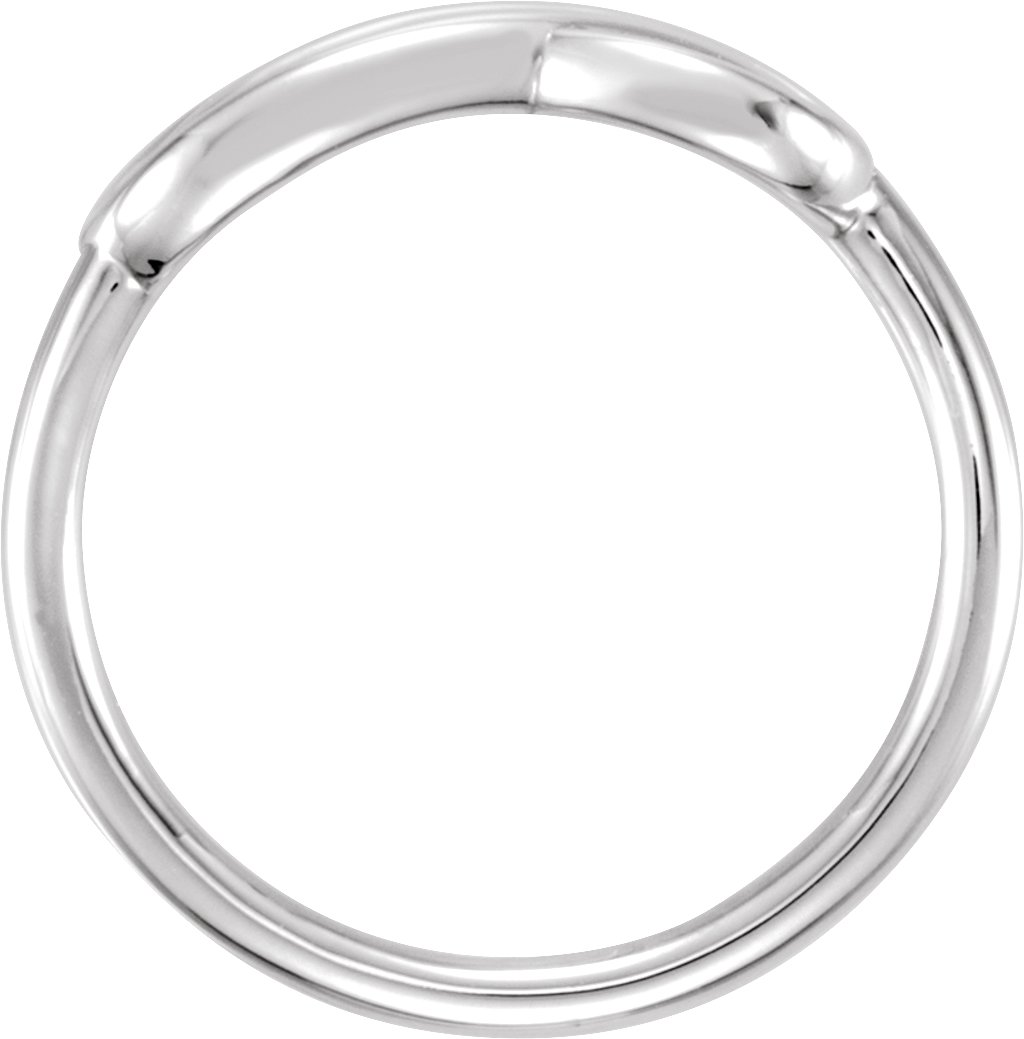 Sterling Silver Double Infinity-Inspired Ring