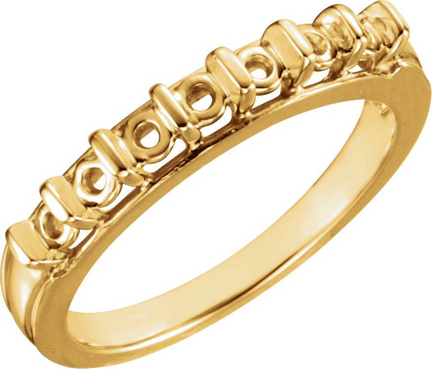 Seven-Stone Anniversary Band