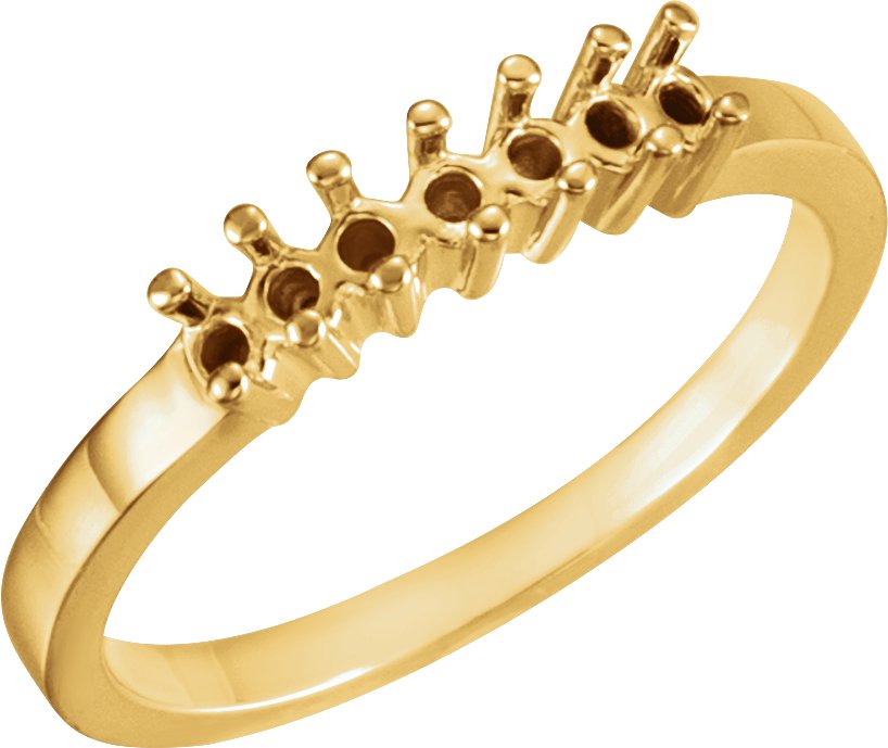 Seven-Stone Anniversary Band