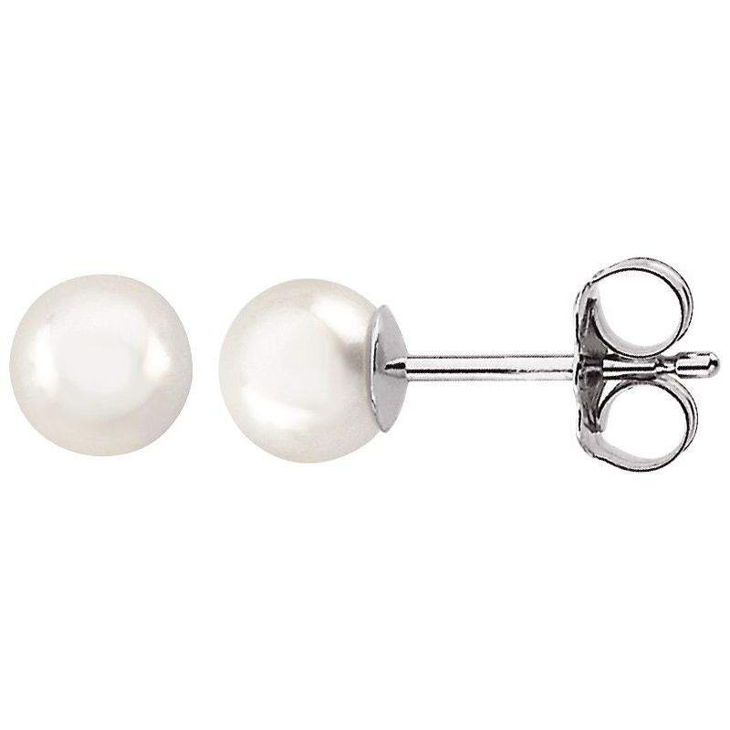 Pearl Stud Earrings