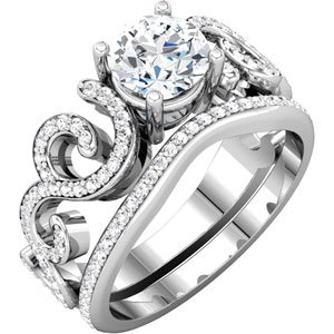 18K Yellow 1/6 CTW Diamond Band-3