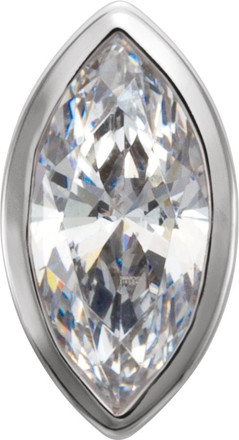 Маркиз Tapered Bezel Setting