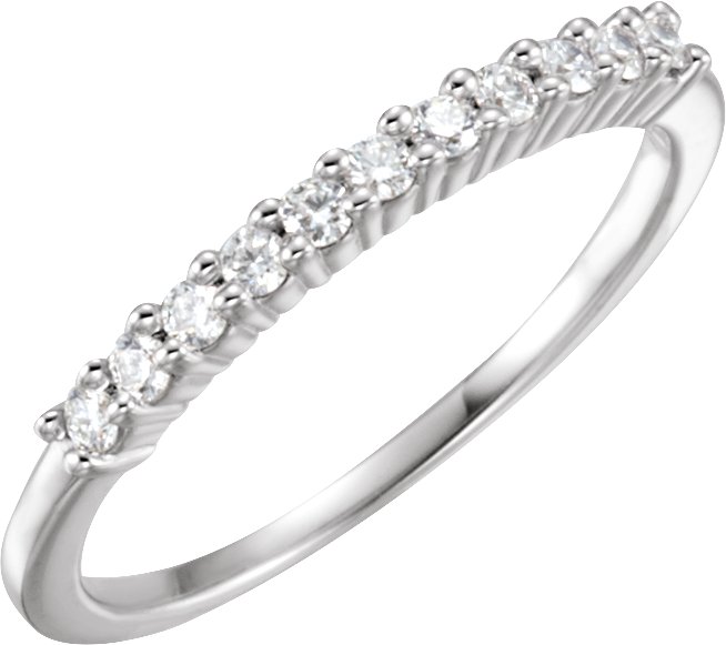 Platinum Diamond Anniversary Band .2 CTW Ref 837839