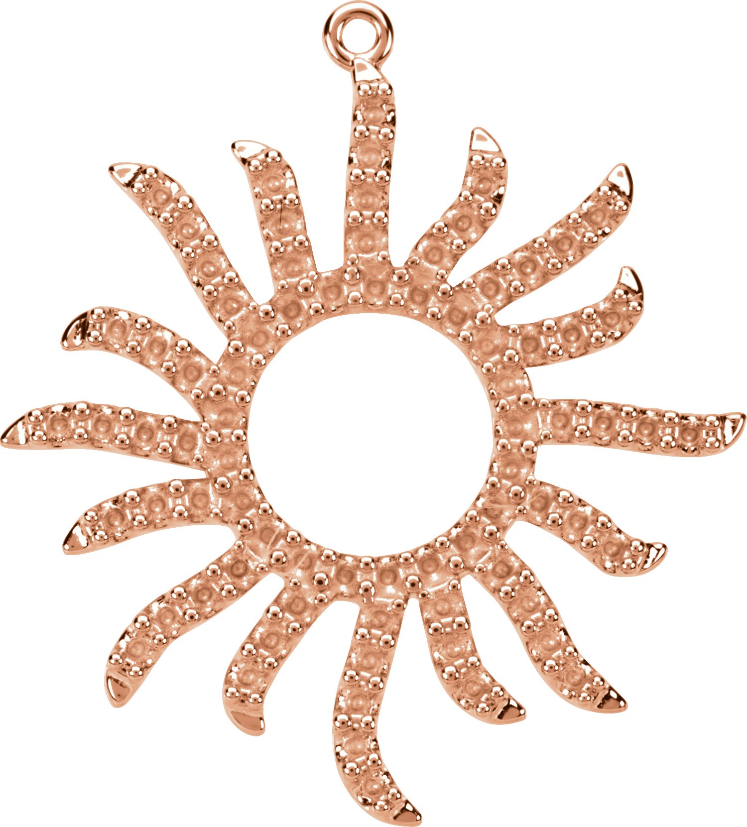 Accented Sun Dangle