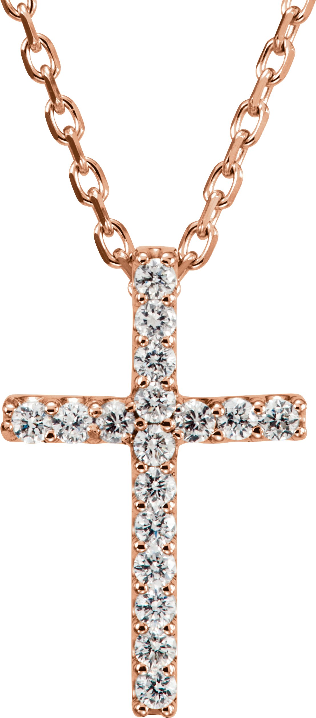 Petite Cross Necklace or Pendant