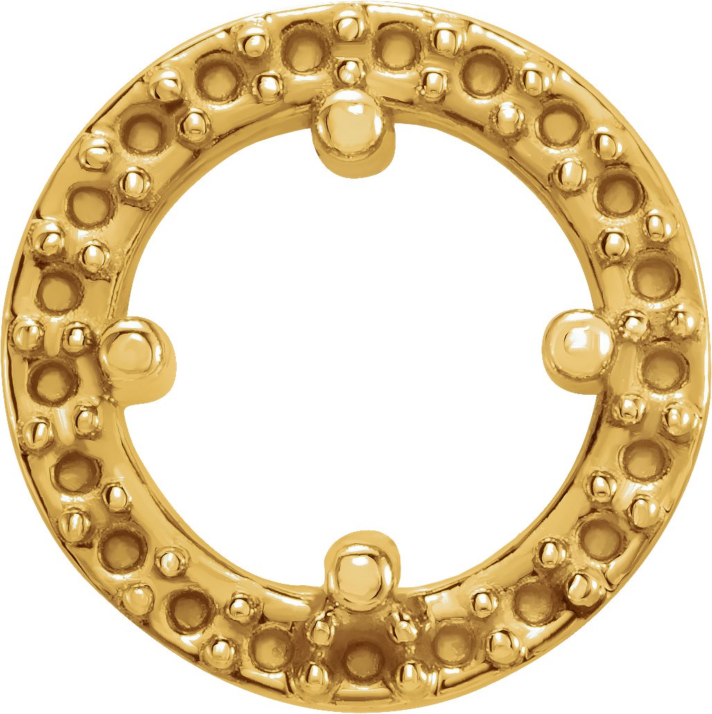 Halo-Style Necklace or Pendant