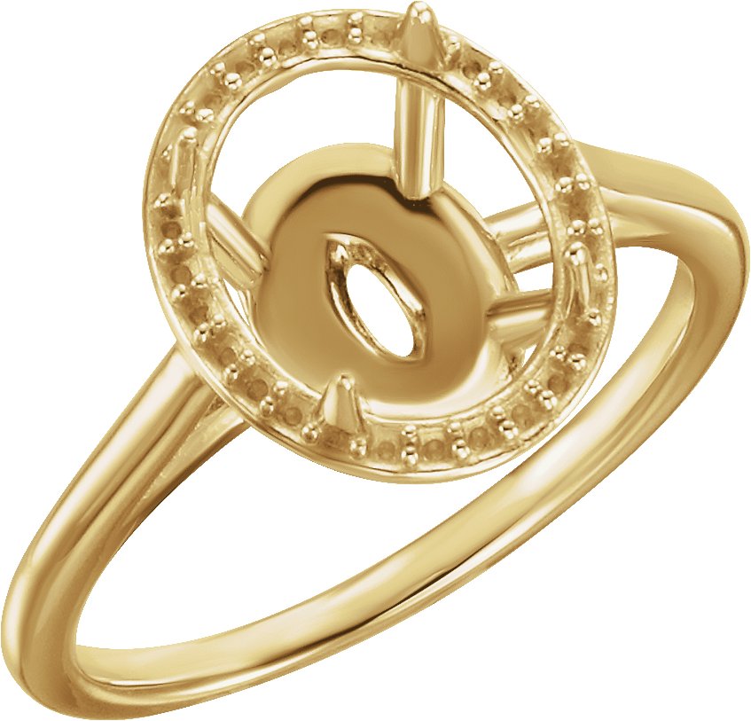 Halo-Style Ring