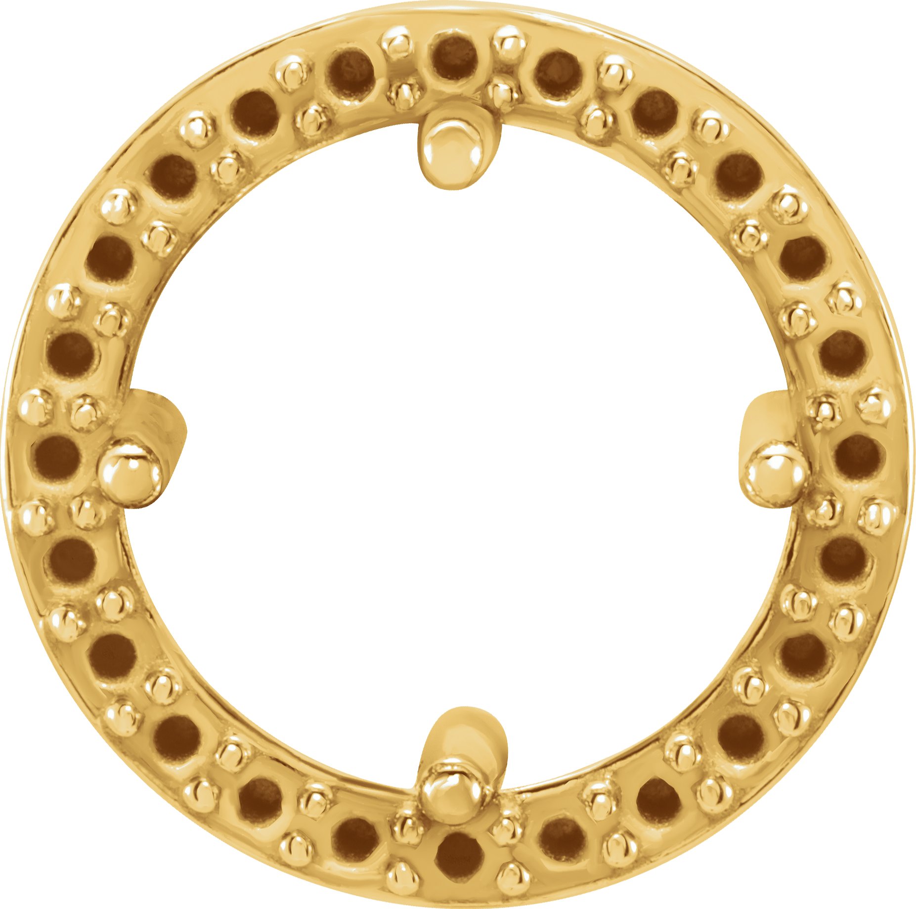 Halo-Style Necklace or Pendant