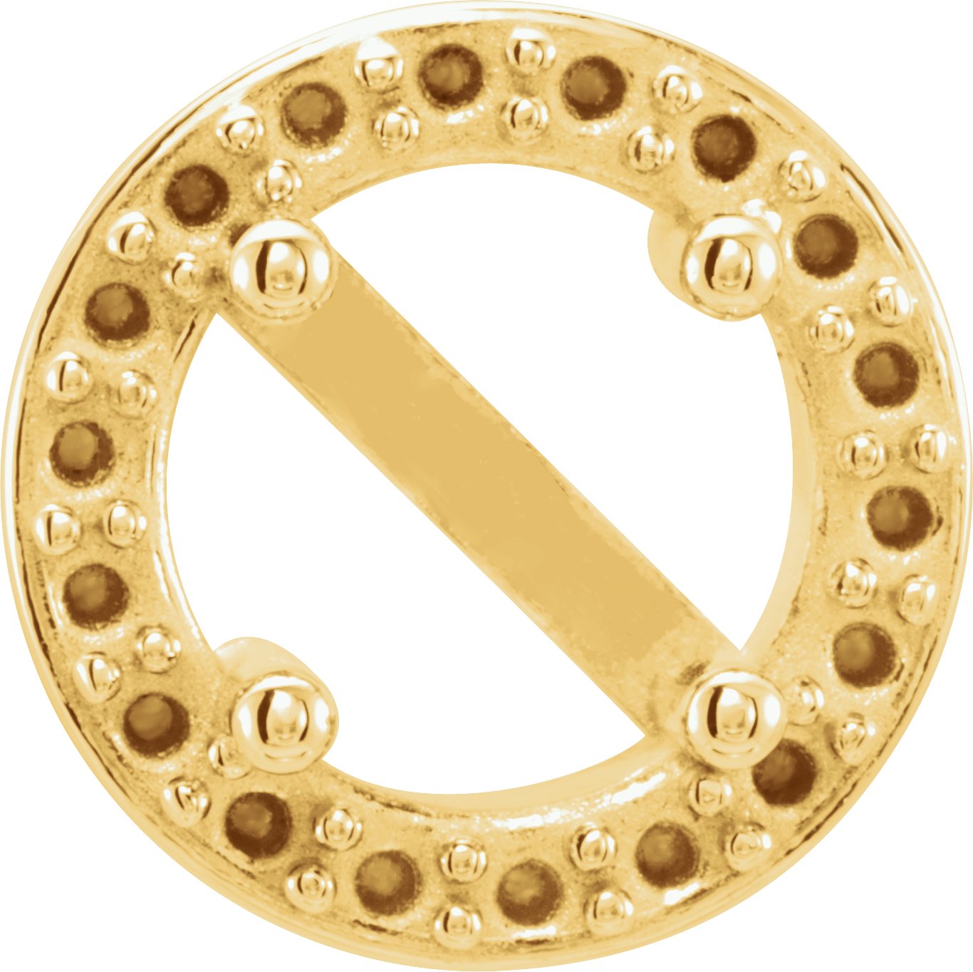 Round 4-Prong Halo-Style Earrings