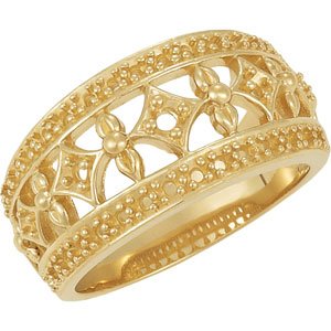 Etruscan-Style Anniversary Band