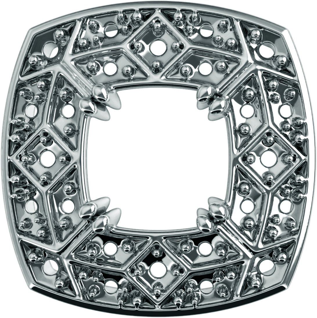 Round Halo-Style Top Setting